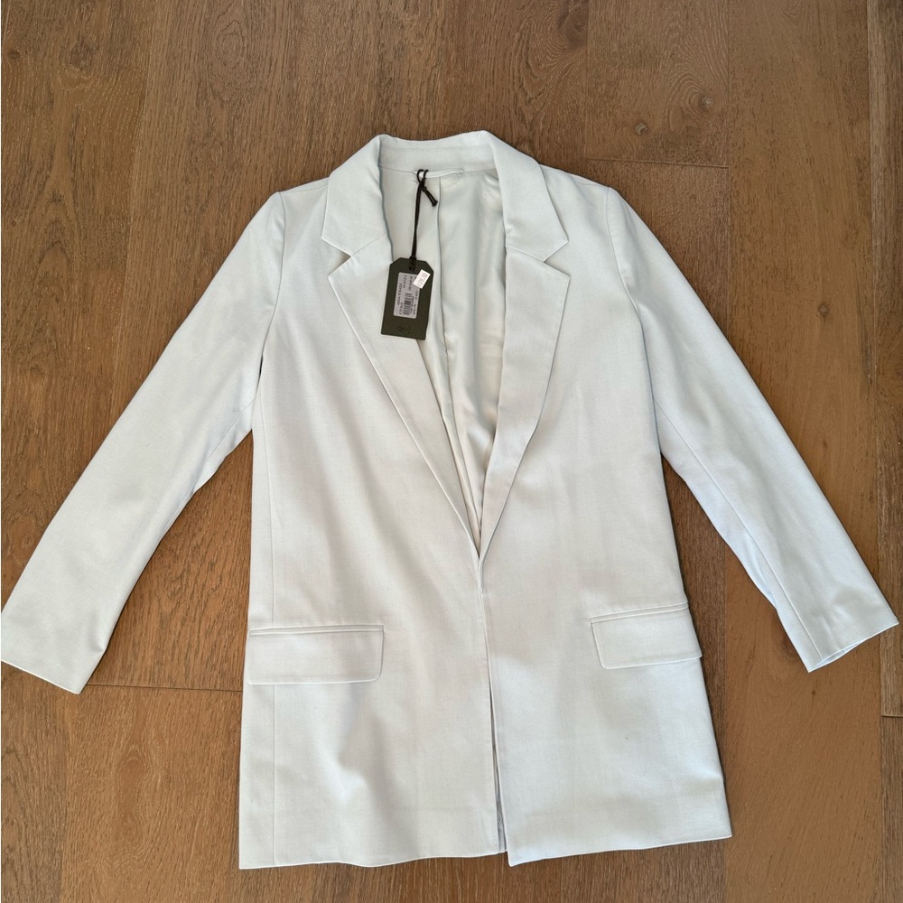 AllSaints Aleida Blazer ice blue color - Picture 5 of 9